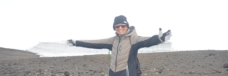 School Hut Camp to Uhuru Peak to Mweka Camp.