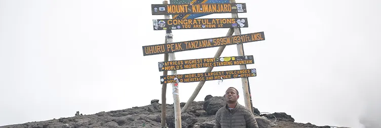 School Hut to Uhuru Peak (summit point) to Mweka Camp