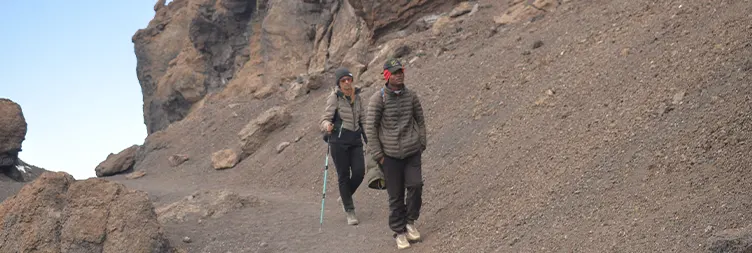 School Hut to Uhuru Peak Descend to Mweka Camp