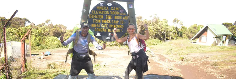 SCHOOL HUT CAMP to UHURU PEAK to MWEKA CAMP