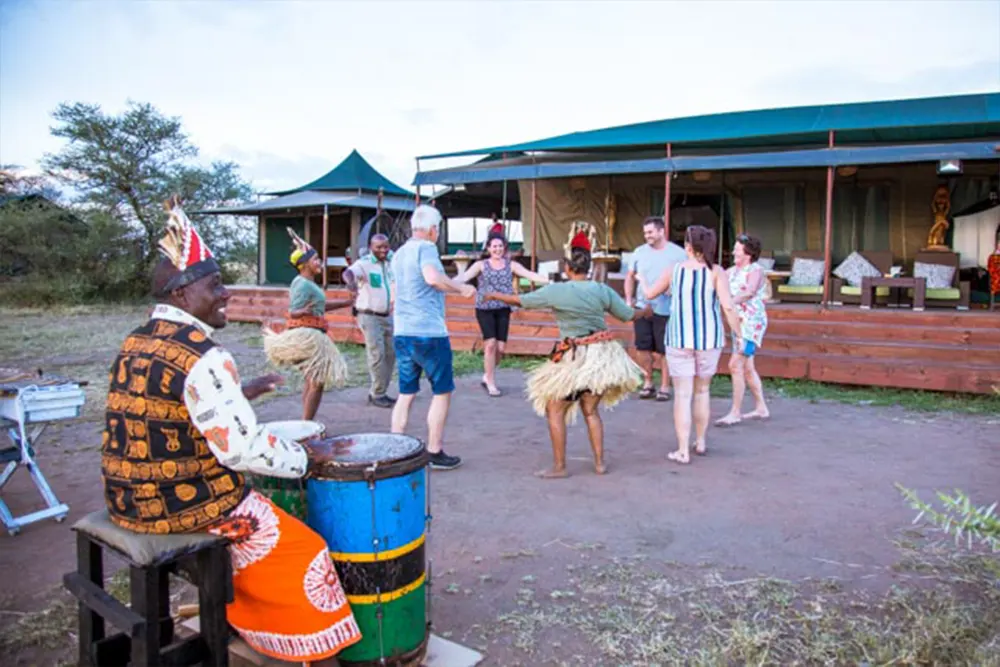 Serengeti Heritage Tented Lodge near the Seronera Airstrip