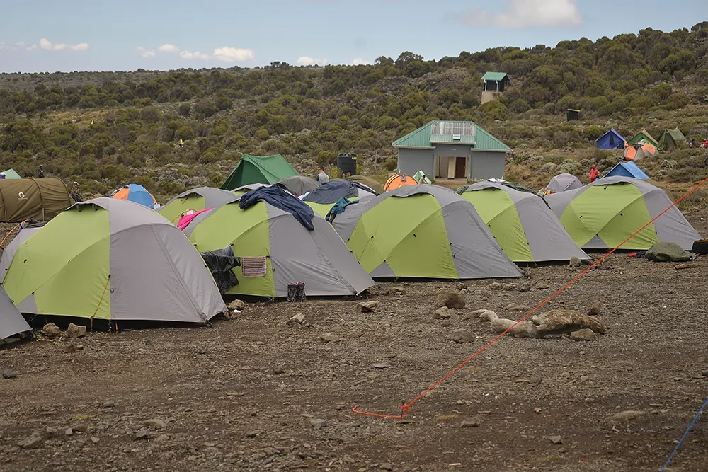 Shira Cave Campsite