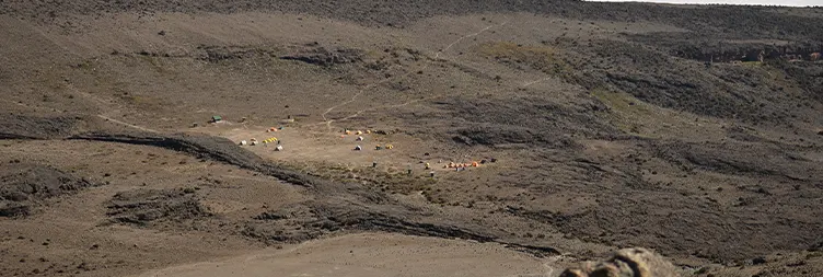 Shira 2 Camp to Moir Camp (4,200m).