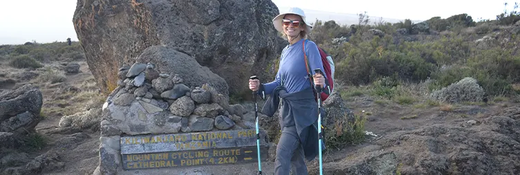 Climbing from Shira II Camp Kilimanjaro to Moir Hut Camp via Lava Tower