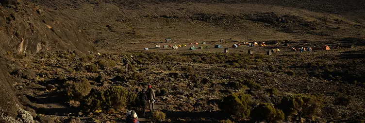 Shira 1 Camp to Moir Hut 