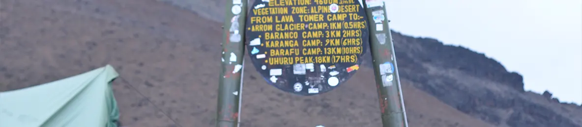 Kilimanjaro Lemosho Route, Northern Circuit Route