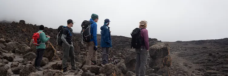 Shira 2 Camp  - Barranco camp, Kilimanjaro climbing