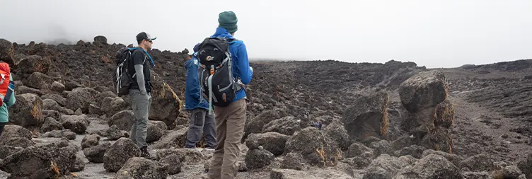 Shira 1 Camp - Great Barranco Valley, Kilimanjaro trekking