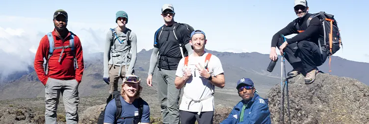 Moir Hut Camp - Lava Tower - Barranco Camp.