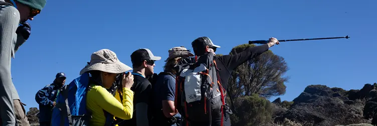 Continue Trekking from Shira 2 Camp to Barranco camp
