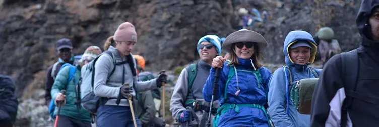 Shira 2 Camp To Lava Tower To  Barranco Camp