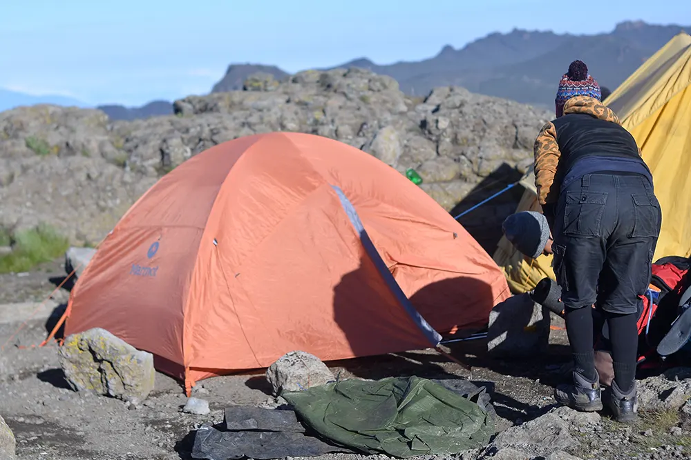 Shira 2 Campsite Kilimanjaro