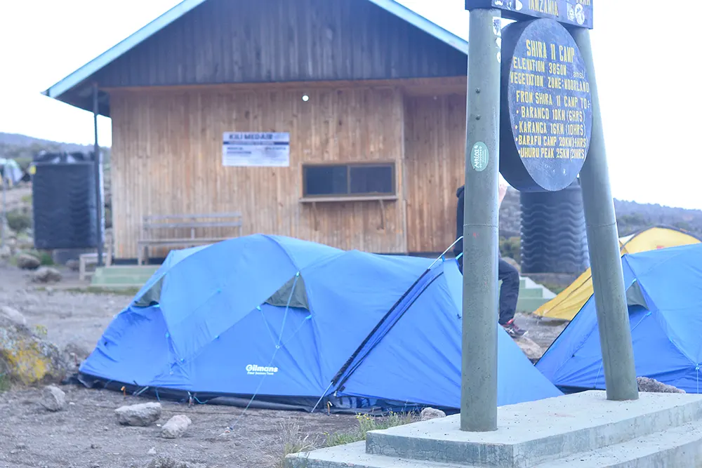 Shira 2 Campsite Kilimanjaro