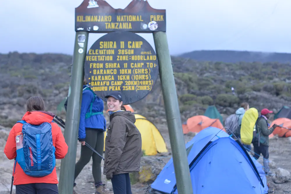 Shira 2 Campsite Kilimanjaro