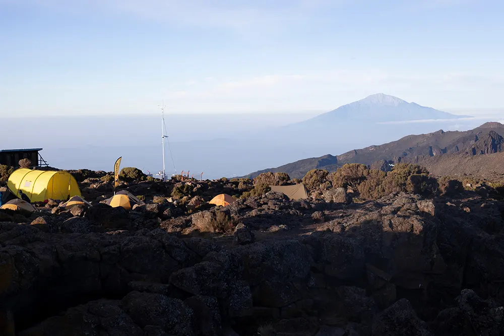 Shira 2 Campsite Kilimanjaro