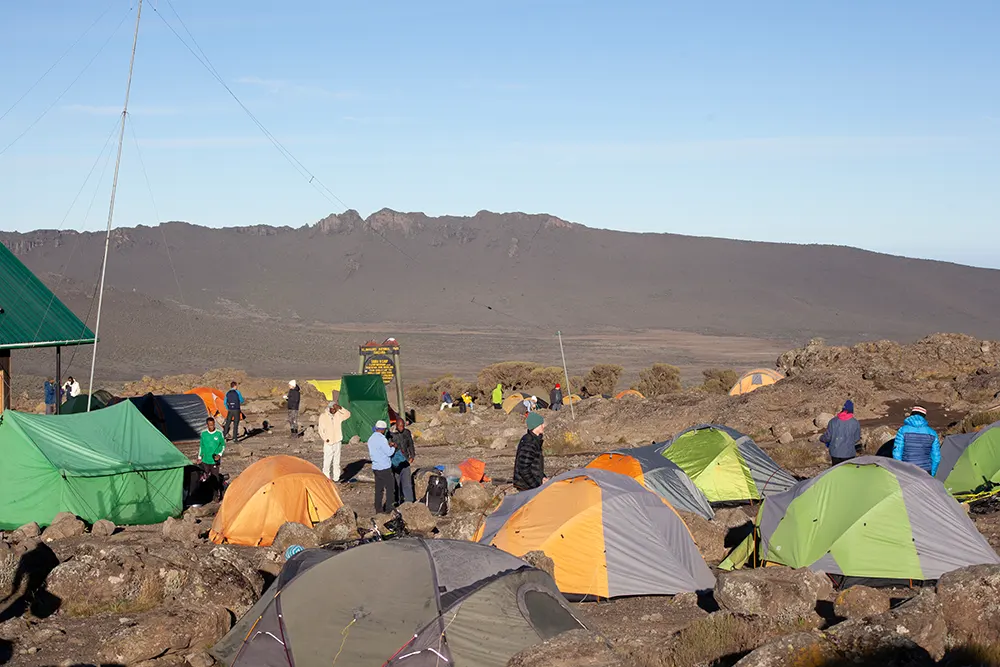 Shira 2 Campsite Kilimanjaro