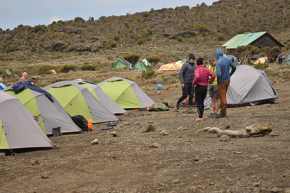 Shira Cave Campsite kiiimanjaro