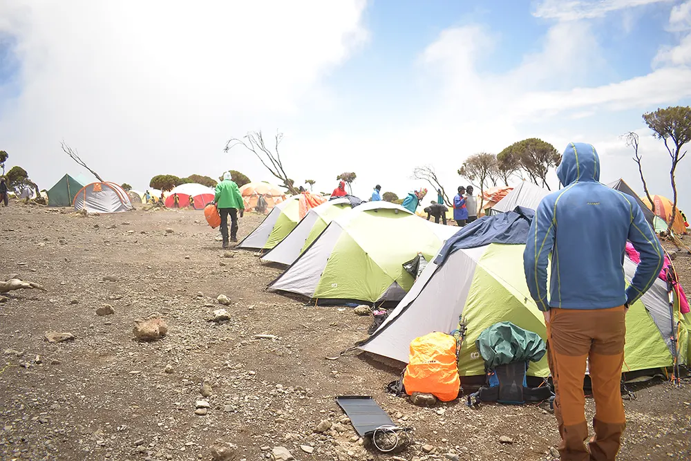 Shira Cave Campsite kiiimanjaro