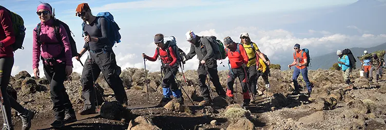 Shira Cave To Lava Tower To Barranco Camp