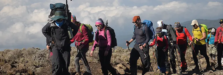 Shira Camp to Barranco Camp