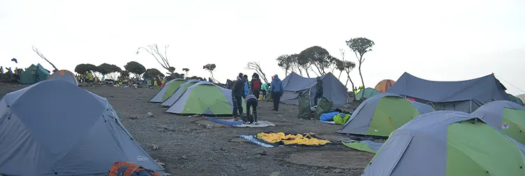 Shira Camp to Barranco Camp
