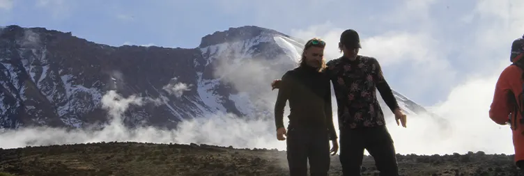 Shira (3840m) to Lava Tower (4630m) to Barranco camp (3950m)