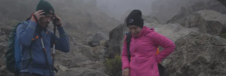 Continue Trekking Moir Hut Camp to Lava Tower to Barranco Camp