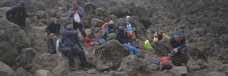 ACCLIMATIZATION OASIS AT BARRANCO CAMP