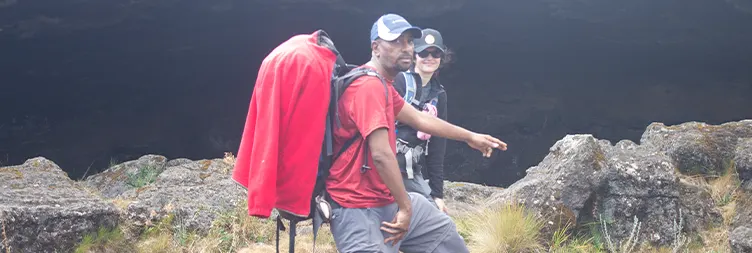 Simba Camp (8,665ft/2,625m) climb to Kikelelwa Camp (11,980ft/3,630m)