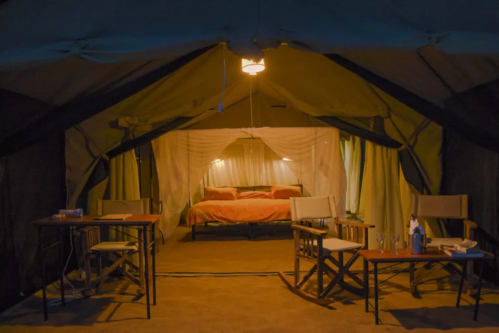 Thorn Tree Camp at Central Serengeti Images