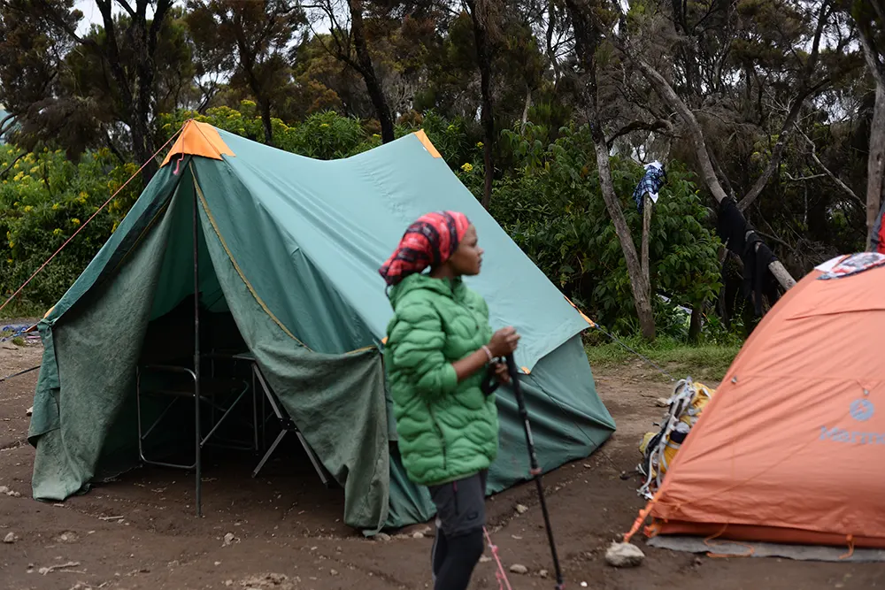 Mweka Campsite Kilimanjaro