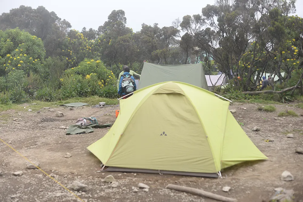 Mweka Campsite Kilimanjaro