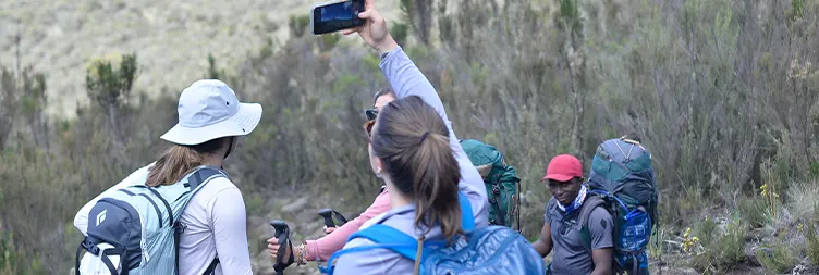 Umbwe Camp to Barranco Camp