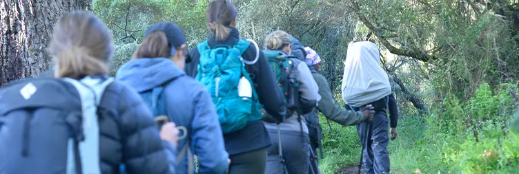 CAVE BIVOUAC TO BARRANCO CAMP